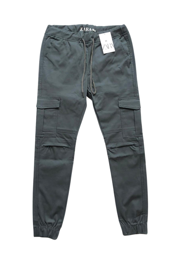 Dark Grey Six Pocket Cargo Trouser – Comfortable Everyday Wear