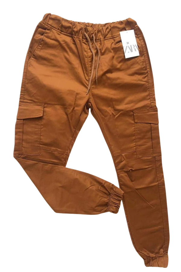 Brown Six Pocket Cargo Trouser – Comfortable Everyday Wear