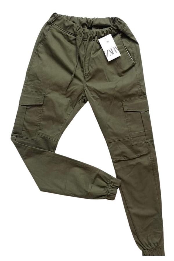 Green Six Pocket Cargo Trouser – Comfortable Everyday Wear